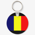 Chad Flag keychains