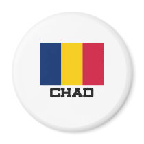 Chad Flag magnets by tshirtshirts Chad Flag magnets