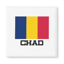 Chad Flag magnets by tshirtshirts Chad Flag magnets