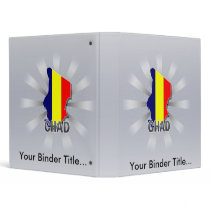 Chad Flag Map 2.0 Vinyl Binders