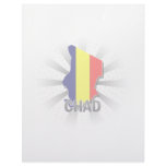 Chad Flag Map 2.0 letterhead