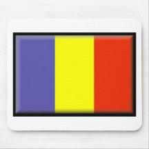 Chad Flag Mouse Pad