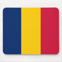 Chad Flag Mousepad