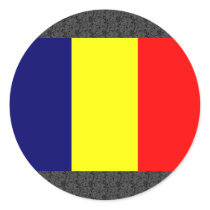 Chad Flag stickers