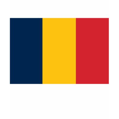 Chad Flag T-shirt by FlagTshirts