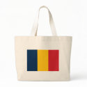 Chad Flag Tote Bag by FlagTshirts Chad Flag Tote Bag