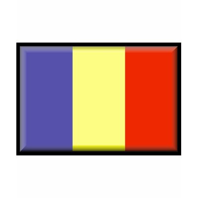 Chad Flag T Shirts by jacinto888