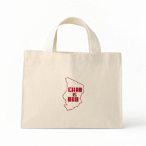 Chad is Rad Outline Red bags