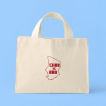 Chad is Rad Outline Red bags