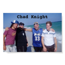 Chad Knight Band Beach Poster posters by chadknightsolo Chad Knight Band Beach Poster posters