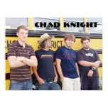 Chad Knight Band Bus Poster