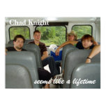 Chad Knight Seems Like A Lifetime Bus Poster