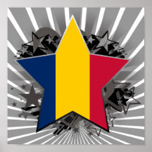 Chad Star Print