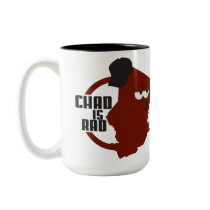 chadisrad.com main logo mugs