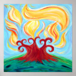 Chai Burning Bush posters