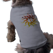 Chai Menorah Sun Dog Shirts pet clothing