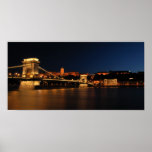 Chain bridge Budapest posters