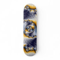Chain Fractal Art Skateboard