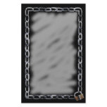 chain mail 1 stationery design