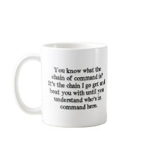 Chain Of Command mugs