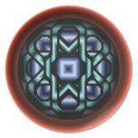 Chain Round Party Plate
