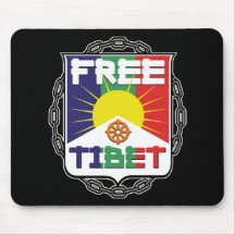 Chained Free Tibet Mousepads