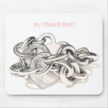 Chained Heart Mousepad