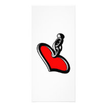 Chained Heart rack cards