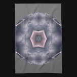 Chained Vortex Kaleidoscope Mandala Kitchen Towels
