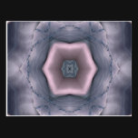 Chained Vortex Kaleidoscope Mandala Postcards
