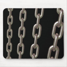 Chains At Night Mouse Pad