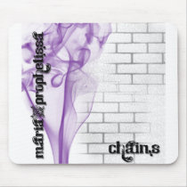 Chains Mousepad by mariaprophetissa Chains Mousepad