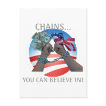 Chains you can believe in... post cards