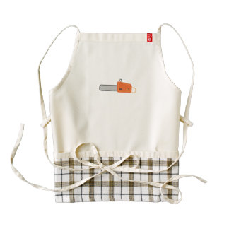 chainsaw zazzle HEART apron