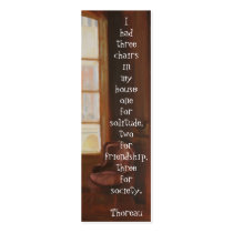 Chair Bookmark business cards