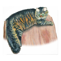 Chair Cat posters by ziggieo Chair Cat posters