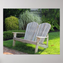 Chair in Ocean Grove NJ / Jersey Shore Print