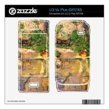 Chair in the garden by Berthe Morisot Decals For The LG Vu Plus