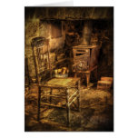 Chair - The chair and the stove cards