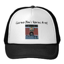 Chairman How's Glorious Army Trucker Hat hats