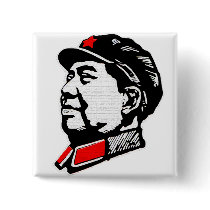 Chairman Mao Button
