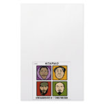 Chairman O and the Stinko Pinko Band Personalized Stationery