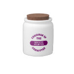 Chairman of the Dedicated Volunteer Committee Candy Jar