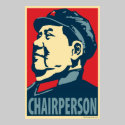 Chairperson Mao: Obama parody poster posters
