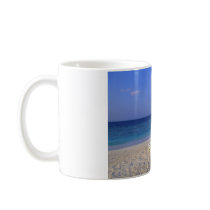 Chairs on the beach - customizable mugs
