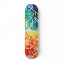 Chakra_Double_Painting_skateboard by Rafael_McMaster Chakra_Double_Painting_skateboard