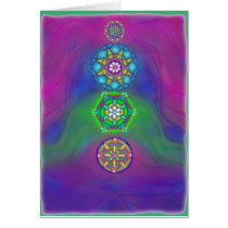 chakra gems cards
