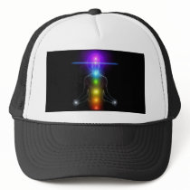 CHAKRA LIGHTS hats by TopTees CHAKRA LIGHTS hats