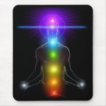 CHAKRA LIGHTS mousepads by TopTees CHAKRA LIGHTS mousepads