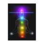 CHAKRA LIGHTS POST CARD